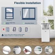 DuraComfort 8500 BTU ASHRAE Portable Air Conditioner for Room, Cools up to 250 Sq. Ft.(5100BTU SACC)