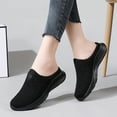 thumbnail image 4 of NOKIO Slip On Mules & Clogs for Womens Light Open Back Shoes Comfort Walking Shoes Breathable Slippers Closed Toe Slides Women's Slip On Travel Soft Sole Comfortable Shoes, 4 of 9