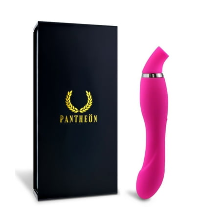 Pantheon Clio Personal Massager I The Ultimate Sucking & Vibrating Sex (Best Double Dildo For Pegging)