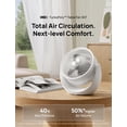 thumbnail image 2 of Ventilador circulador de aire de mesa Dreo 2025 para dormitorio, 28 dB, 3 velocidades, 2 of 8