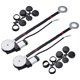 thumbnail image 2 of Yescom Electric Power Window Kit Lift Regulator Roll Up Conversion for 2 Door Car Pickup Truck SUV with Switch, 2 of 9