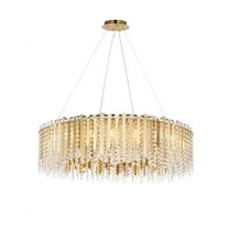 Bethel International Chandelier in Gold Color