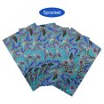thumbnail image 4 of Yuarrent Paquete de 5 telas de algodón, bolso de hombro a medida, costura de tela cuadrada Floral, accesorios de artesanía de retazos para el hogar, Artesanía tipo 14 Yuarrent HA062149-13, 4 of 6