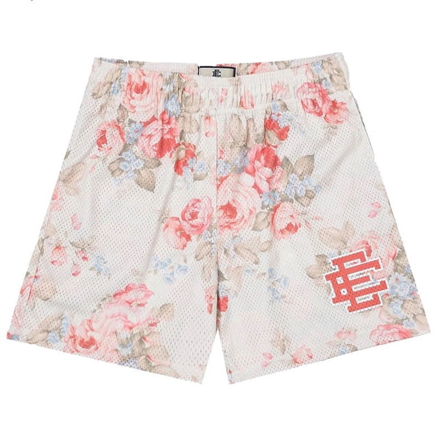 EE. Eric Emanuel-pantalones cortos de playa para hombre y mujer, Shorts deportivos para entrenamiento, gimnasio, trotar, malla, informales, Verano