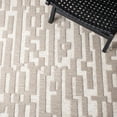 thumbnail image 5 of SAFAVIEH Cambridge Macy Geometric Wool Area Rug, Beige/Gray, 8' x 10', 5 of 10