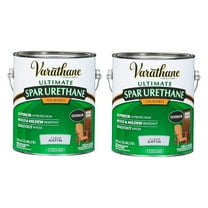 Varathane Ultimate Spar Urethane Oil-Based Satin - Durable Exterior Finish - 2 Pack, Gallon