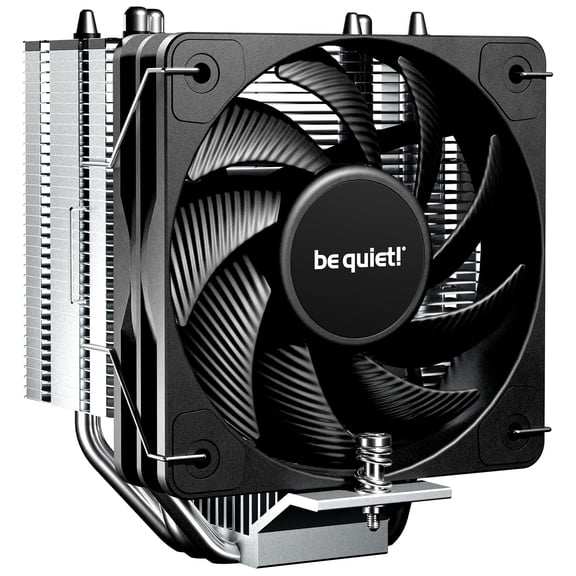 be quiet! Pure Rock Slim 3, CPU Cooler, 130 W TDP, 100 mm PWM be quiet! Fan, 3 Heatpipes, Asymmetric Design, Slim Tower