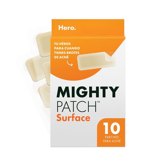 Parches para acné Hero Migthy Patch surface 10 piezas