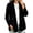 Black, variant on Cekizud Cardigans for Women Lightweight Velvet Long Sleeve Open Front Casual Outerwear Tops with Pockets, S-2XL