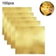 thumbnail image 2 of 100 Uds. De lámina de estaño de cobre dorado y plateado, lámina de oro y plata para decoración de uñas, lámina de oro de imitación, pintura artesanal, lámina de oro DIY, 2 of 8