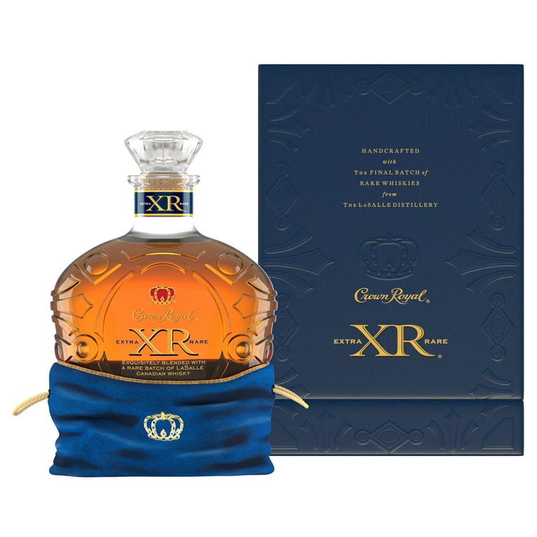 Crown Royal XR Extra Rare Blended Canadian Whisky, 750 ml, 40% ABV