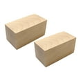 thumbnail image 4 of Bloques de madera de tilo natural, madera lisa sin terminar para tallar, manualidades de bricolaje 5 cm x 5 cm x 10 cm, 4 of 9