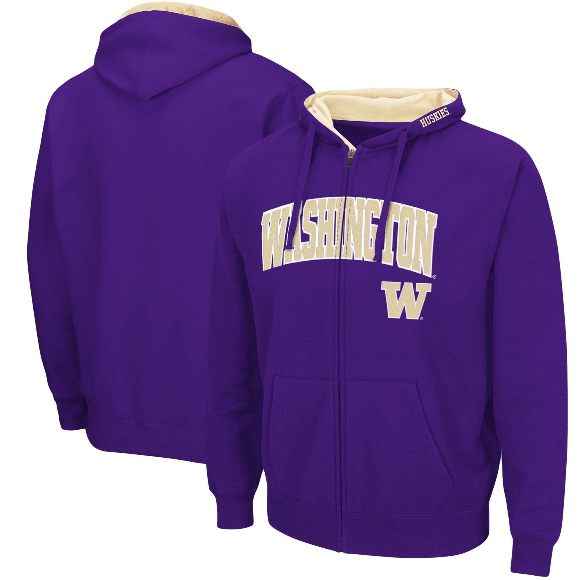 yellow university of washington sweatshirt