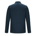 thumbnail image 5 of UVEASISHA Mens Ribbed Knit Polos Shirts Long Sleeve Quarter Zip Work Shirt Slim Fit Stretch Workout Golf Shirts Comfy Casual Lightweight Pullover,Navy,XL, 5 of 6
