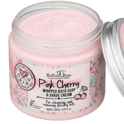Bella & Bear Pink Cherry Whipped Bath Soap & Shave Cream 6.7oz