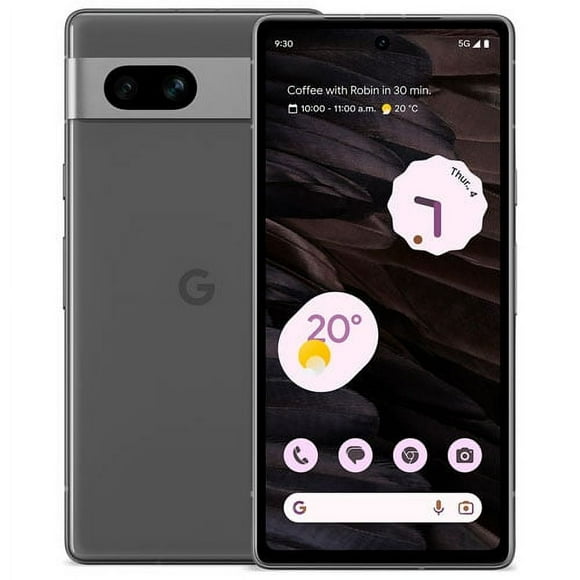 Google Pixel 7a 128GB Charcoal - Unlocked Smartphone - Open Box
