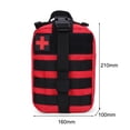 thumbnail image 3 of Paquete De Cintura Organizador de bolsas médicas Estuche de emergencia Bolsa segura para escalar Camping (Rojo) Likrtyny Para Estrenar, 3 of 8