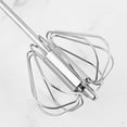 thumbnail image 3 of Egg Beater, Stainless Steel Hand Push Whisk For Eggs Beating, Liquid Whisking & Stirringsmall, 3 of 5