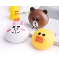 thumbnail image 1 of 3 Pcs/Set Contact Lens Case, Cute Animal Contact Lens Case Rabbit, Bear and Duck, Travel Kit Easy Carry Mirror Container, 1 of 7