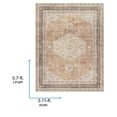 thumbnail image 4 of Livabliss x Becki Owens Lila Vintage Medallion Area Rug,3'11" x 5'7",Tan, 4 of 10