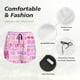 thumbnail image 4 of Balery Best Mom ever Pantalones cortos deportivos para mujer con forro y dos bolsillos, elásticos, para entrenamiento, gimnasio, yoga-Large, 4 of 7