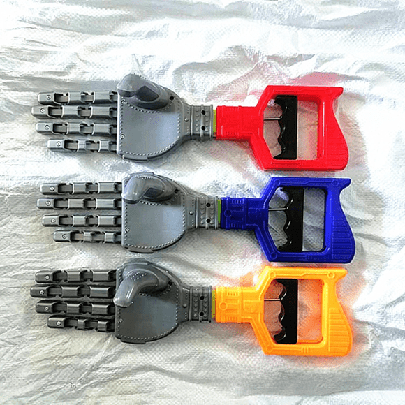 Brazo robótico de cinco garras de 33 cm, pinza de mano para niños, pinza de recogida, juguete de 90 g