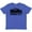 Vintage Royal Blue, variant on Inktastic Kansas City Skyline Grunge Youth T-Shirt