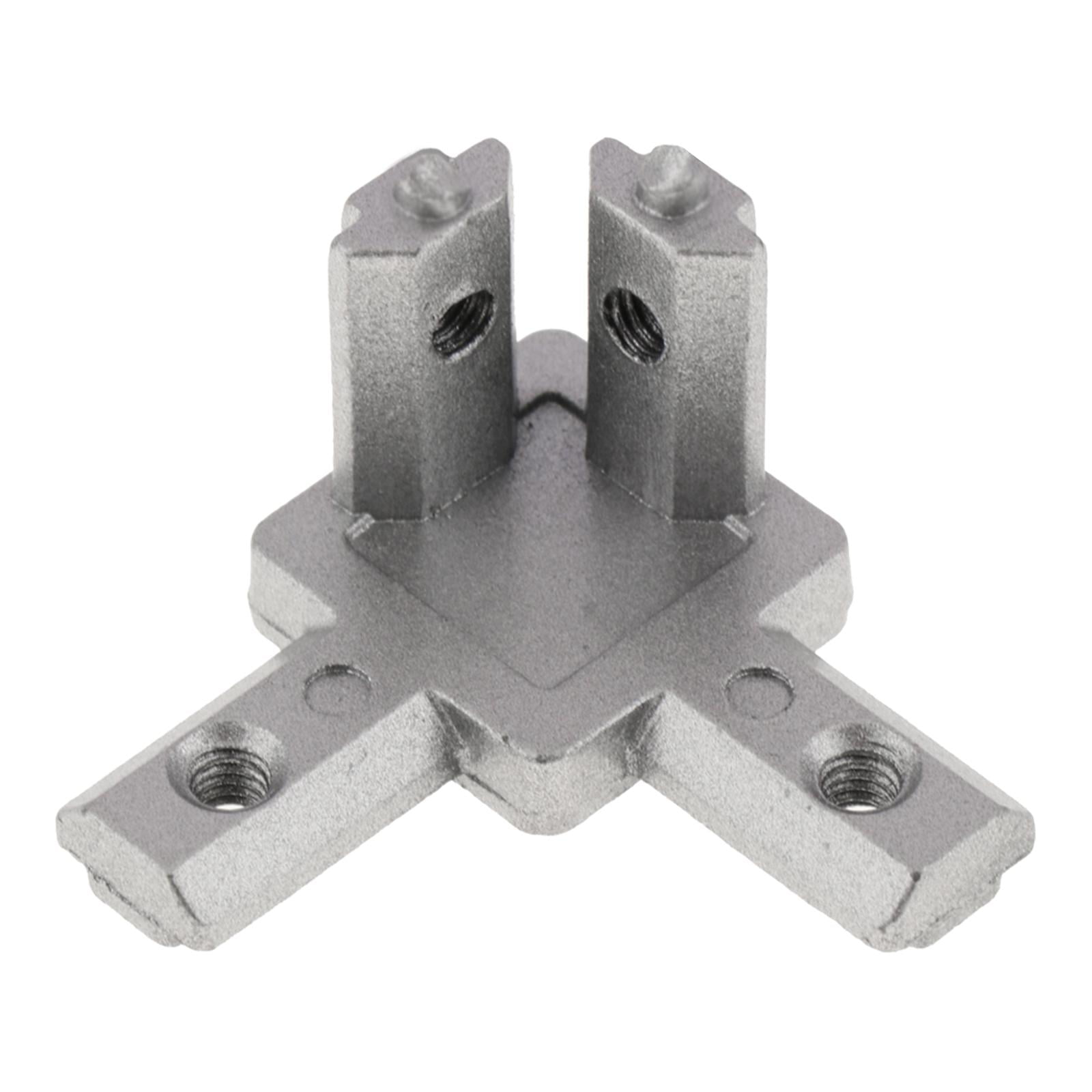 T Slot L Shape 90 Degree 2020 Series Aluminium Profile Corner Connector Bracket 