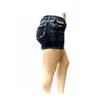 thumbnail image 2 of Jack David Premium Women's Plus Size Black Denim Jeans Shorts Stretch (SB-N595), 2 of 5