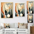 thumbnail image 4 of Designart "Abstract Shapes With Vanilla Vectors I" Abstract Shapes Floater Framed Canvas Prints, 4 of 5