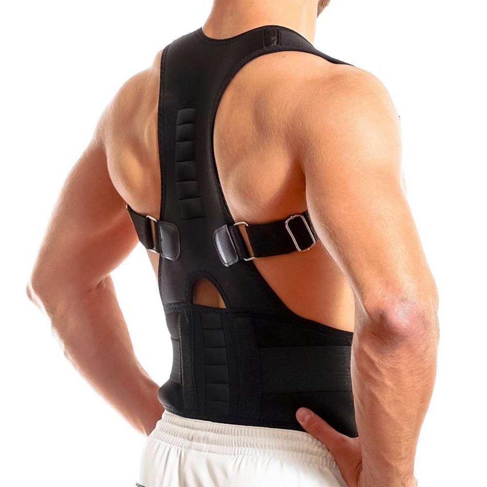 Posture Back Brace Scoliosis Thoracic Support Adult Spine Pain Relief