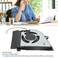 thumbnail image 3 of Ventilateur de Refroidissement pour Ordinateur Portable, DC 12V 1A 4 Broches, Remplacement pour ROG Zephyrus G14 GA401 GA401I GA401IU GA401IV, 3 of 7