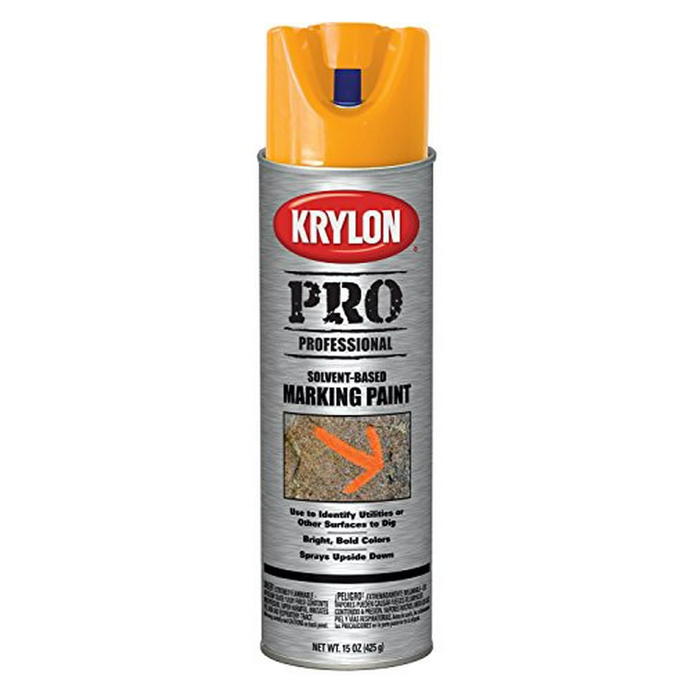 Krylon Professional Marking Spray Paint, Orange, 15 Oz.