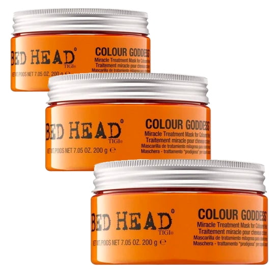 TIGI Bed Head Colour Goddess Miracle Treatment Mask, 7.05 oz - Pack of 3