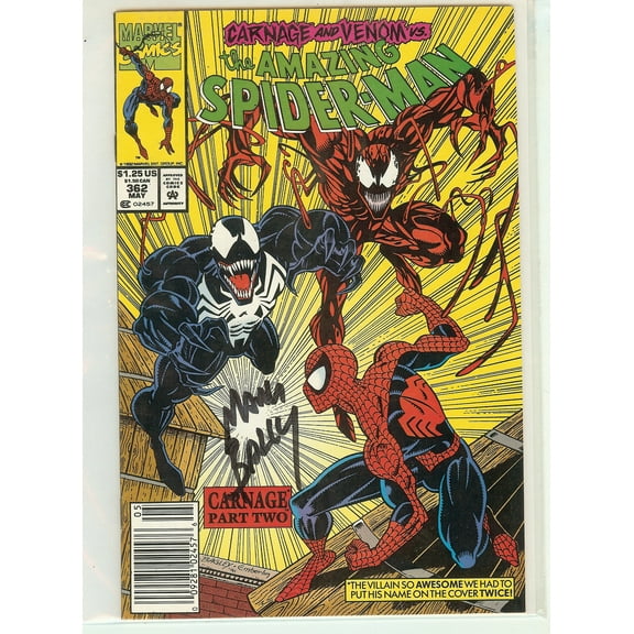 Amazing Spider-Man #362 Signed