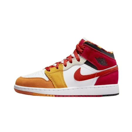 

Big Kid s Jordan 1 Mid SE Picnic Paprika/Cinnabar-Black (DX2460 601) - 5