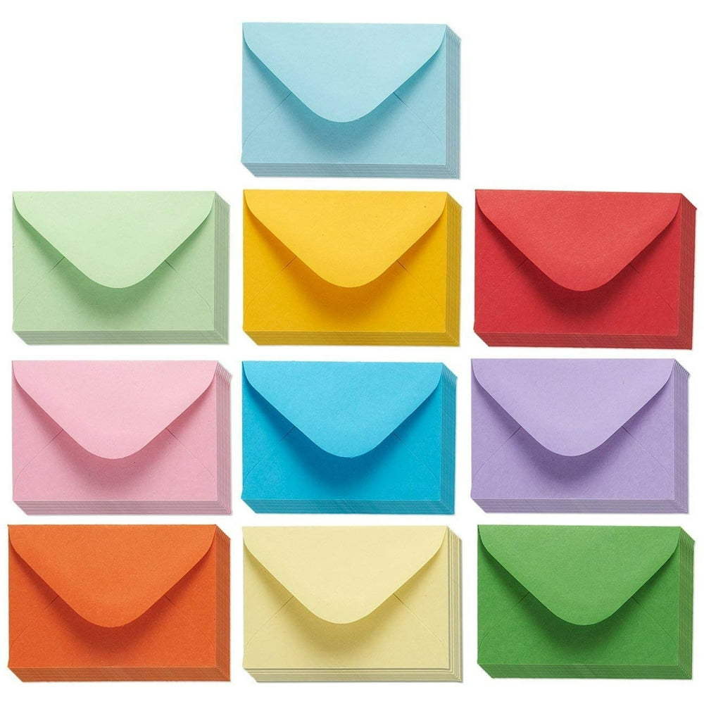 Mini Envelopes 100Count Bulk Gift Card Envelopes