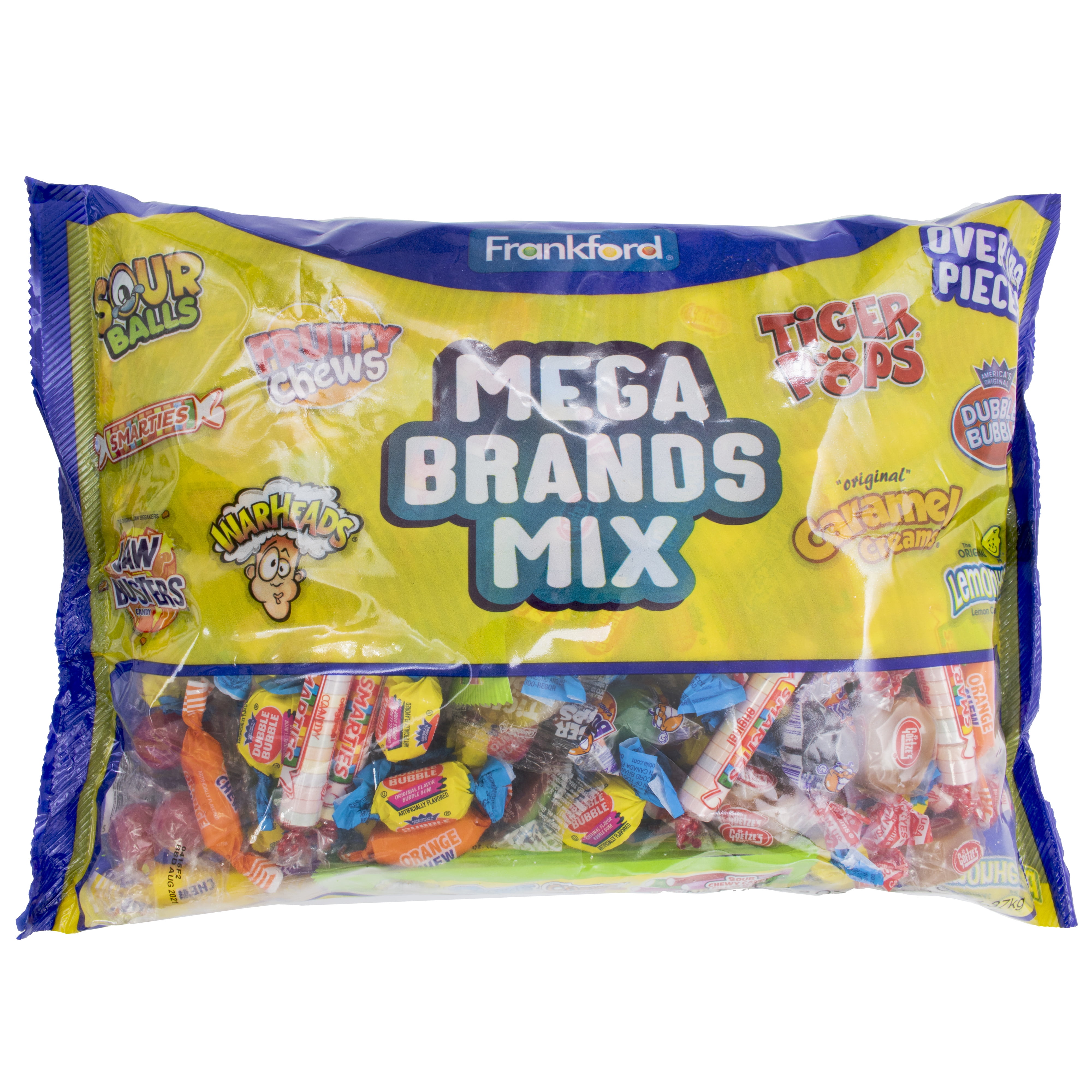 Frankford Mega Brand Mix Candy and Gum 48.2 oz