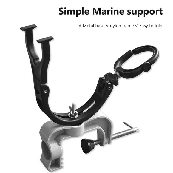 Fishing Rod Holders For Bank Fishing, Heavy Duty Trolling Holder 360 Degree Rotating Fishing Boat Deck Rod Bracket For Kayaking, Rafting, Yachting Accessories