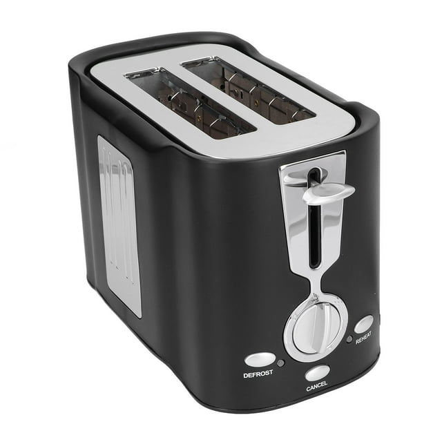 Grille-pain en Acier Inoxydable, Grille-Pain Simple Mini 800 W Machine à Déjeuner avec Grille-Pain Technologie Révolutionnaire