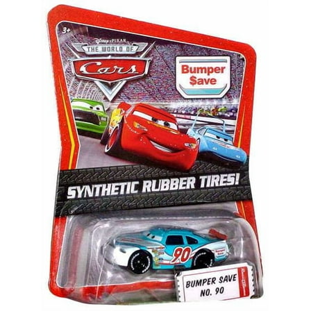 Disney Cars Synthetic Rubber Tires Bumper Save No. 90 Diecast Car