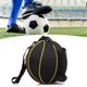 thumbnail image 4 of Basketball Bag Long Life Span Football Bag Shoulder Strap Adjustable 1 Shoulder Oxford Cloth Black Wear Resistant With Mesh Pocket For Outdoor Sports ANGGREK Otros, 4 of 7