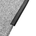 thumbnail image 6 of Carpet Edge Trim Strip,Carpet Edge Strip,Carpet Transition Strip,Flexible Threshold Transitions,PVC Floor Transition Strip Transitions from Carpet to Floors for Doorways (Black,2m/6.6ft), 6 of 6
