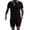 Black, variant on Short Sleeve Polo and Shorts Set for Men, 2-Pc Solid Color Casual Outfit, Summer Polyester