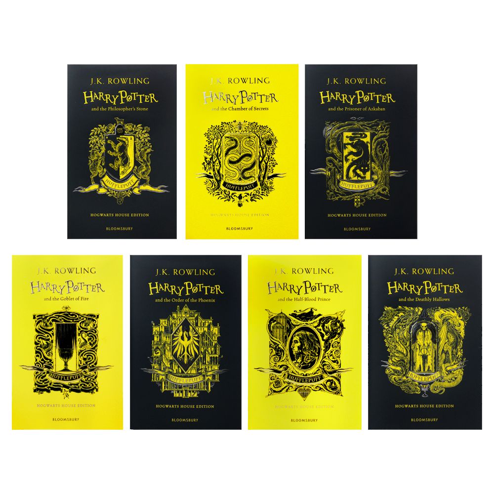 Editions　Hufflepuff　Box　Hardback　Harry　House　Potter　Set