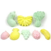 Mightlink Banana Vegetable Pet Hamster Rat Rabbit Chew Teeth Grinding Calcium Stone Toy