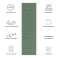 thumbnail image 6 of SAFAVIEH Courtyard Madeline Geometric Indoor/Outdoor Runner Rug, Dark Green, 2'3" x 8', 6 of 10