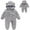 Grey, variant on Baby Warm Jumpsuit Cute Cartoon Animal Outfit Hooded Jumpsuit Romper Bear Baby Clothes for Babies 6-9 Months