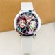 thumbnail image 2 of Relojes para niños Demon Slayer Figura de anime Kimetsu no Yaiba Correa de cuero Reloj de cuarzo de moda Regalos para niños, 2 of 4