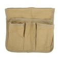 thumbnail image 4 of Chair Arm Pouch, Camping Chair Armrest Storage Bag Large Capacity  For Outdoor For Home Khaki, 4 of 8